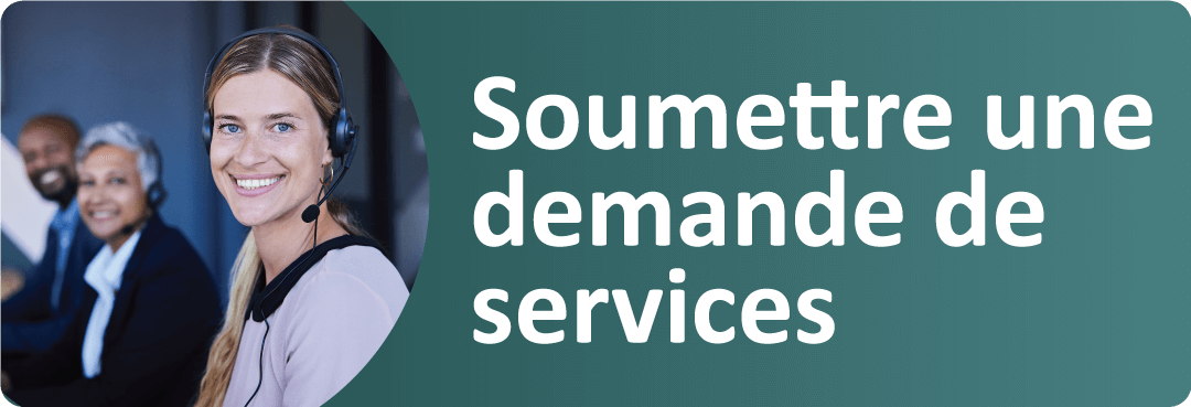 Soumettre une demande de services